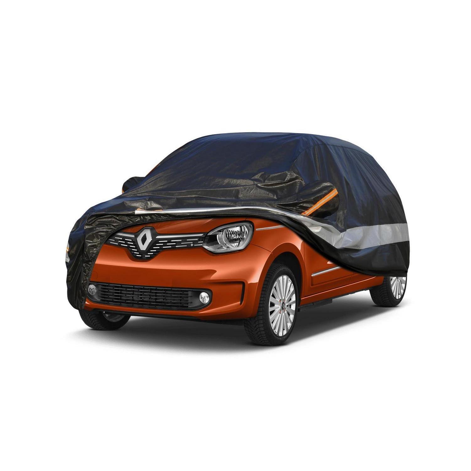 Autoabdeckung 10 Schichten Wasserdicht Atmungsaktiv Für Renault Twingo (2007-2023) Schwarz