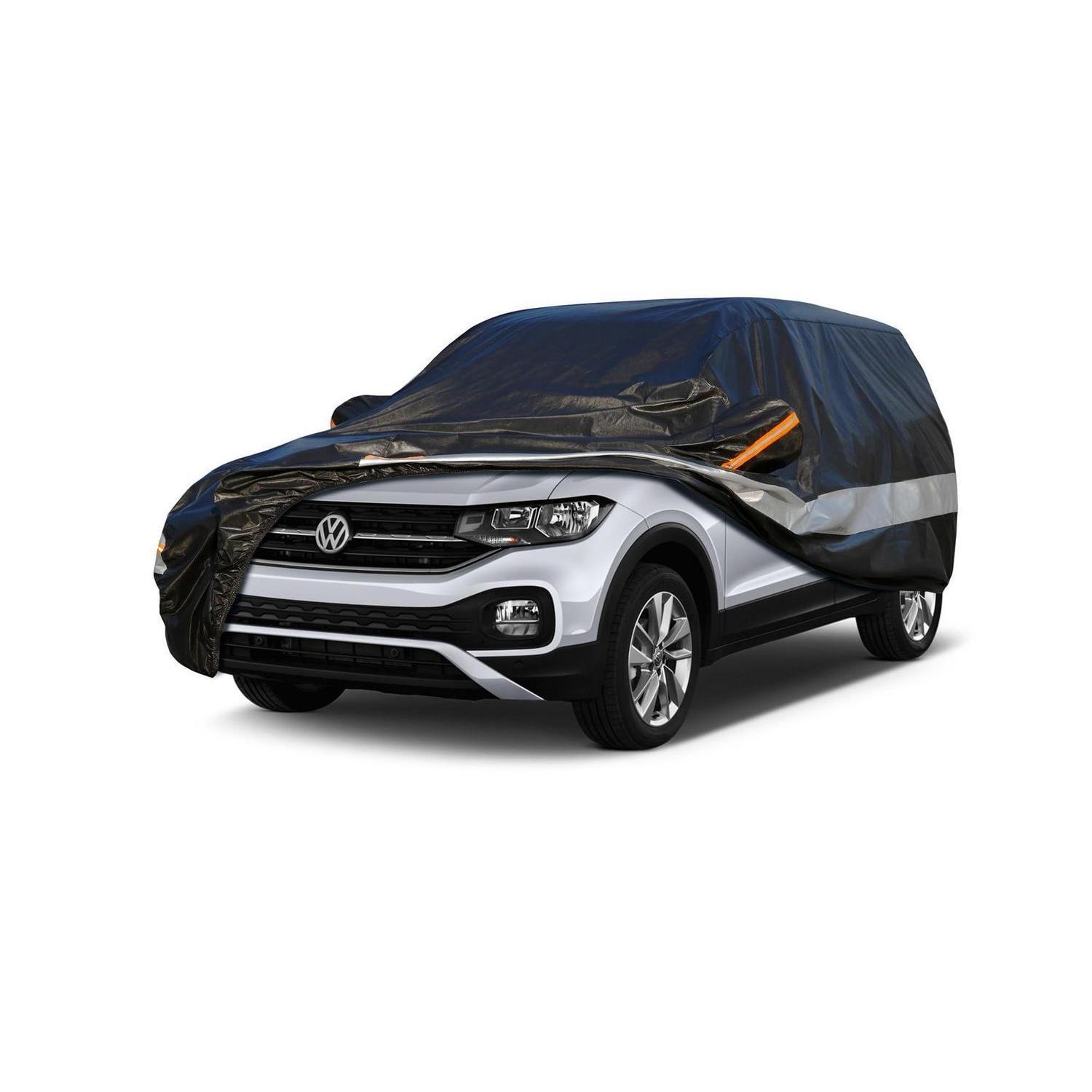 Autoabdeckung 10 Schichten Wasserdicht Atmungsaktiv Für Vw T-roc (2017-2023) Schwarz