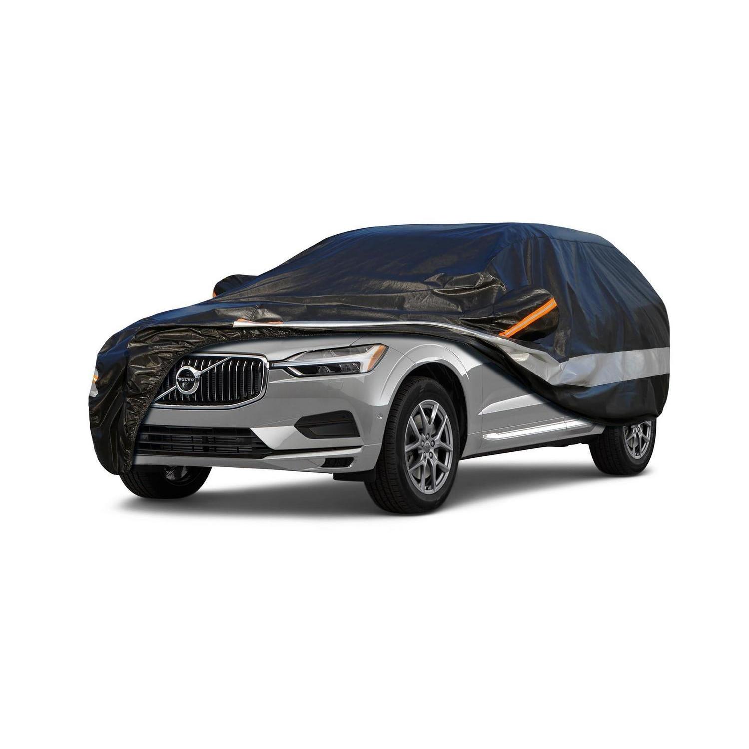 Autoabdeckung 10 Schichten Wasserdicht Atmungsaktiv Für Volvo Xc60 (2008-2022) Schwarz