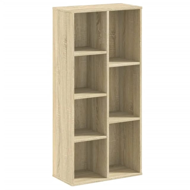 vidaXL Bücherregal Sonoma-Eiche 50x25x105 cm Holzwerkstoff 852791