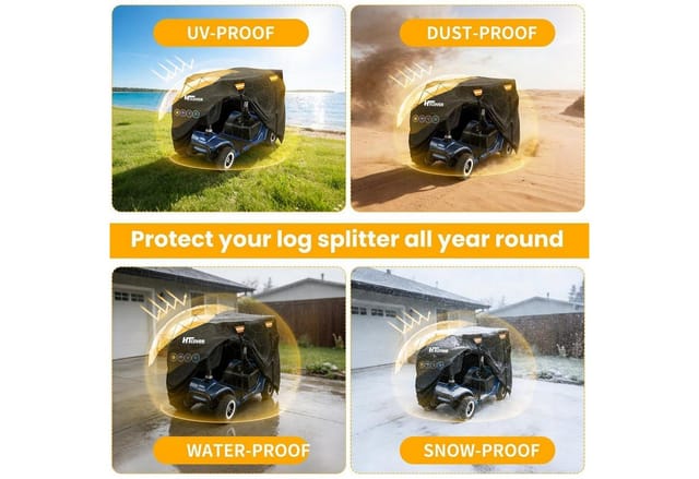 Abdeckhaube Für Elektromobil Xxl, 600d Wasserdicht, Uv-beständig, Reflektierend