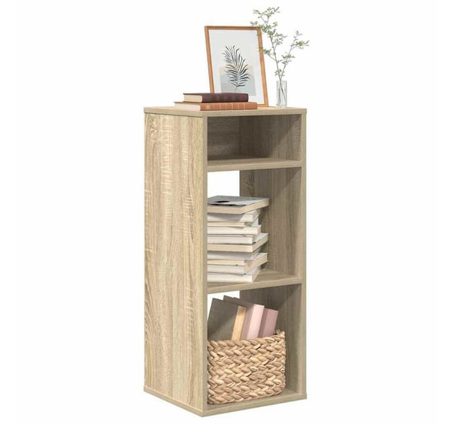vidaXL Bücherregal Sonoma-Eiche 34x31x80 cm Holzwerkstoff 860276
