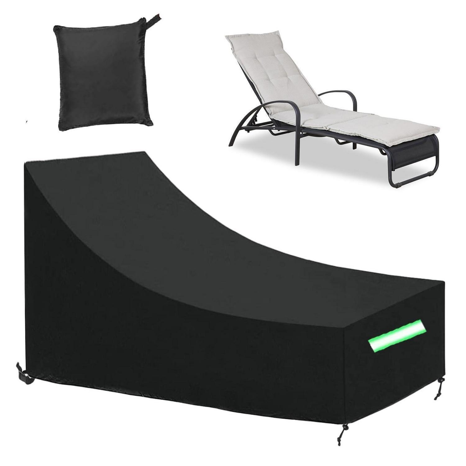 Abdeckung Gartenliege 200x75x40/70cm, Wasserdicht, Uv-beständig, 210d Oxford