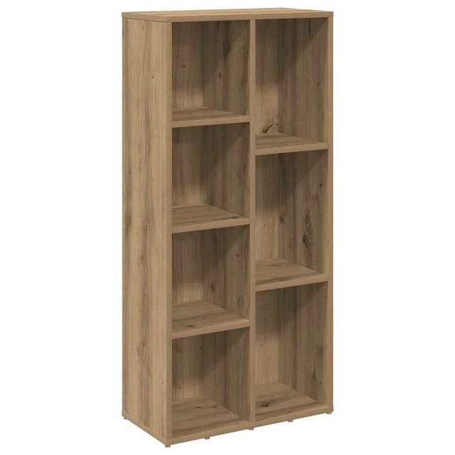 vidaXL Bücherregal Artisan-Eiche 50x25x104 cm 855965