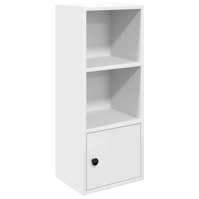 vidaXL Bücherregal Weiß 31x24x77 cm Holzwerkstoff 860328