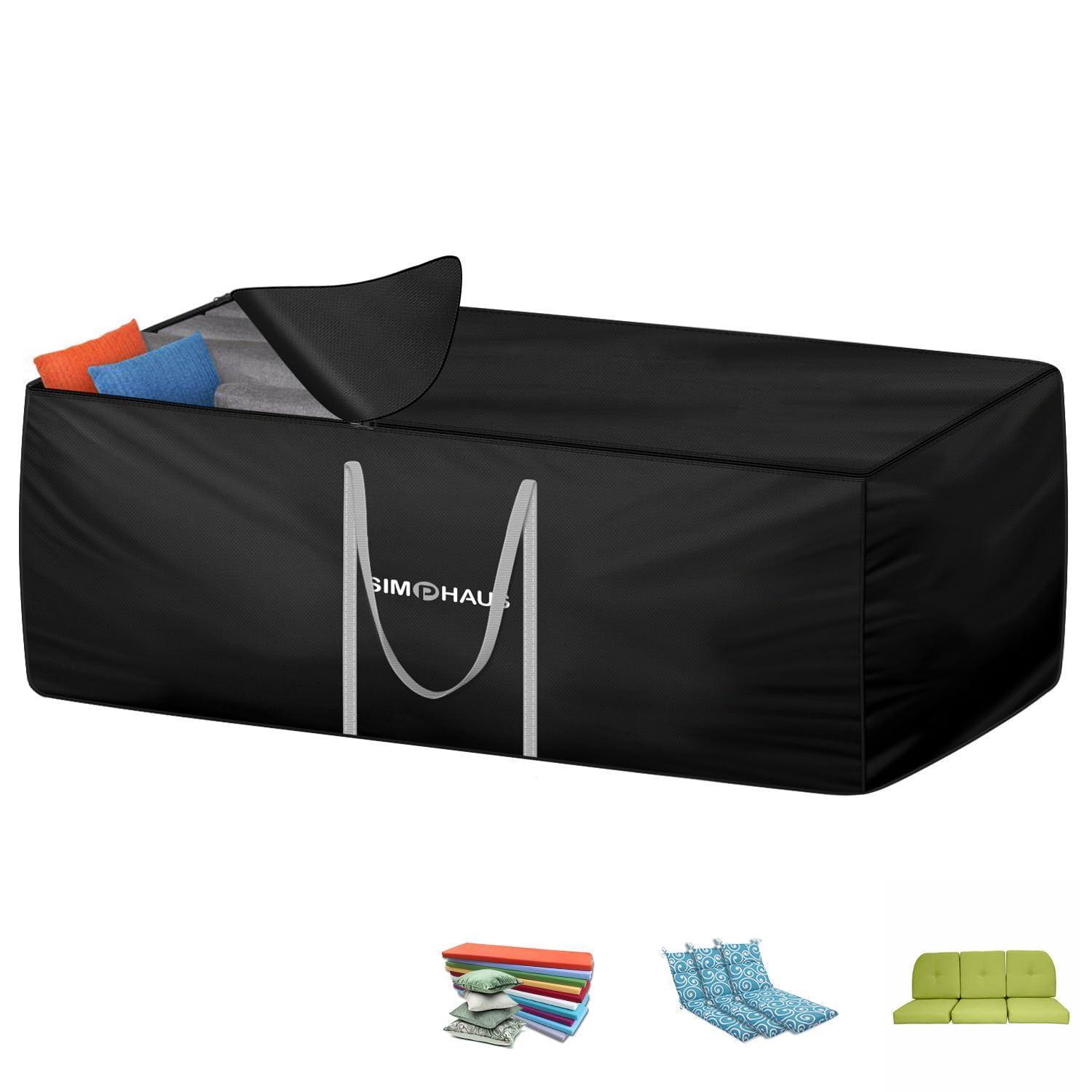 Aufbewahrungstasche Für Gartenauflagen 180x80x60cm, 420d Oxford, Mit Tragegriff