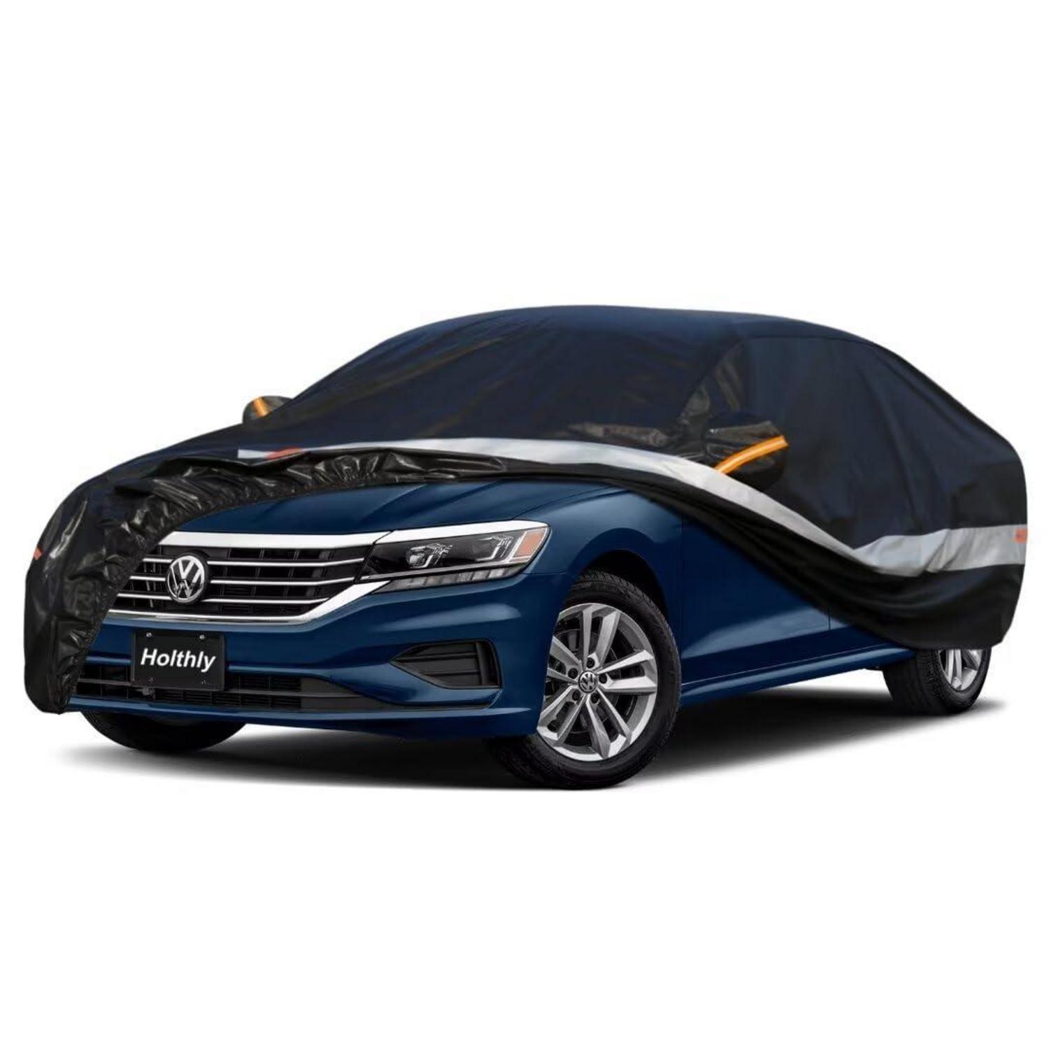 Auto Abdeckplane Für Vw Passat (1994-2024), 10-lagig, 100% Wasserdicht, Uv-schutz