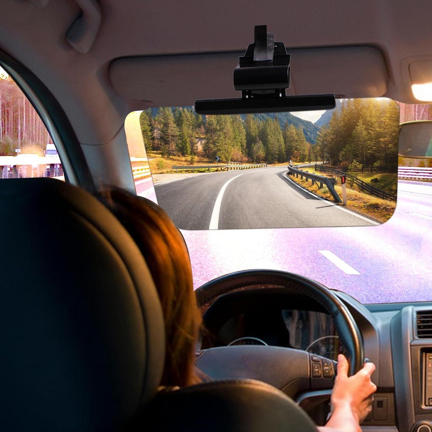 Auto Sonnenblenden-verlängerung Polarisiert Tag & Nacht, Blendfrei, Verstellbar