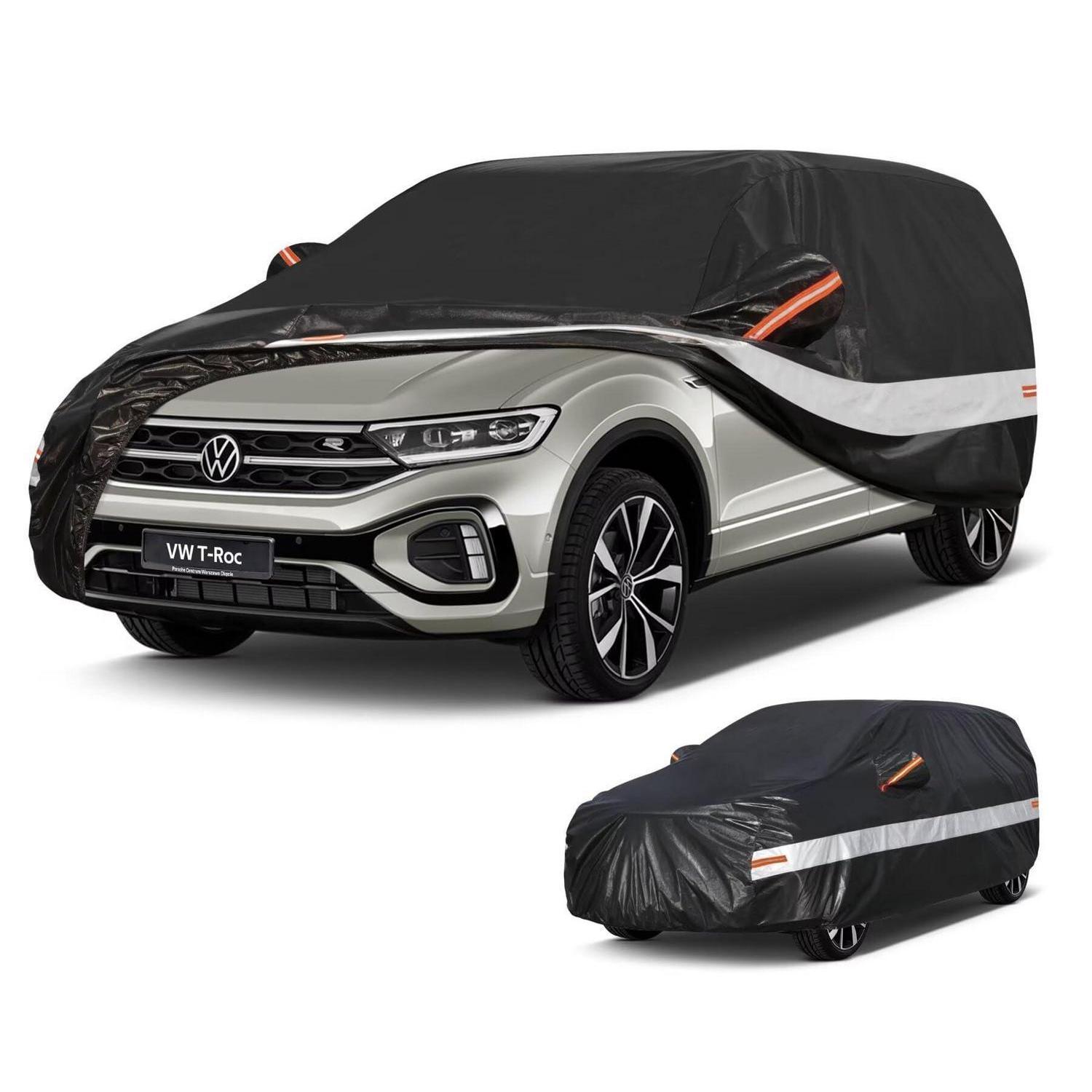 Autoabdeckung Suv 10 Lagen 100% Wasserdicht Für Vw T-roc Cabriolet (2017-2025) Schwarz