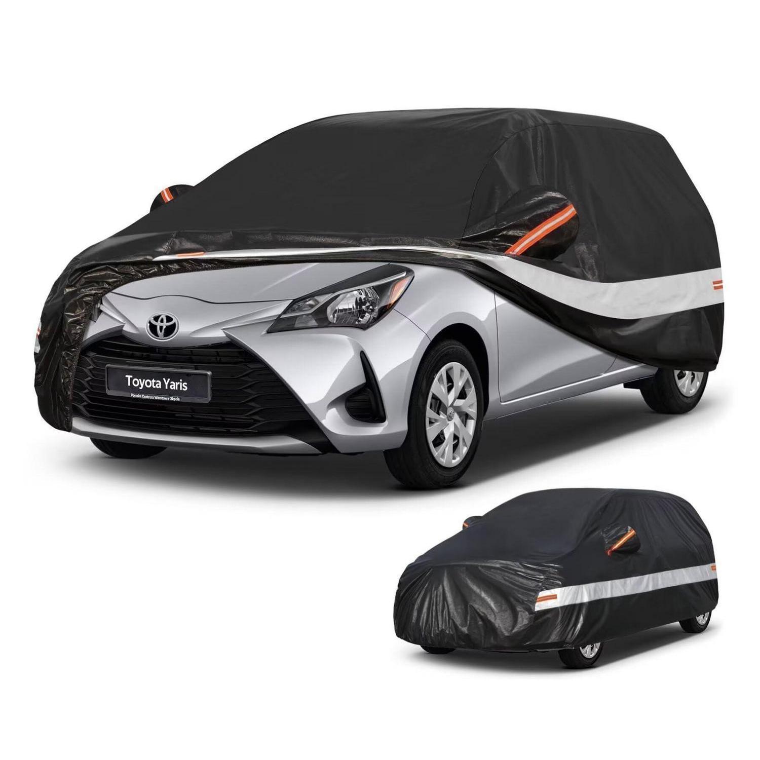 Autoabdeckung 10 Schichten Für Toyota Yaris (2003-2025) - 100% Wasserdicht, Ganzjahresschutz