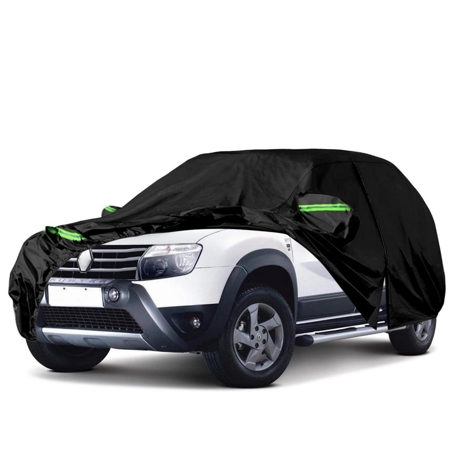 Autoabdeckung Für Dacia Duster 2010-2025, Allwetterschutz Mit Reißverschluss