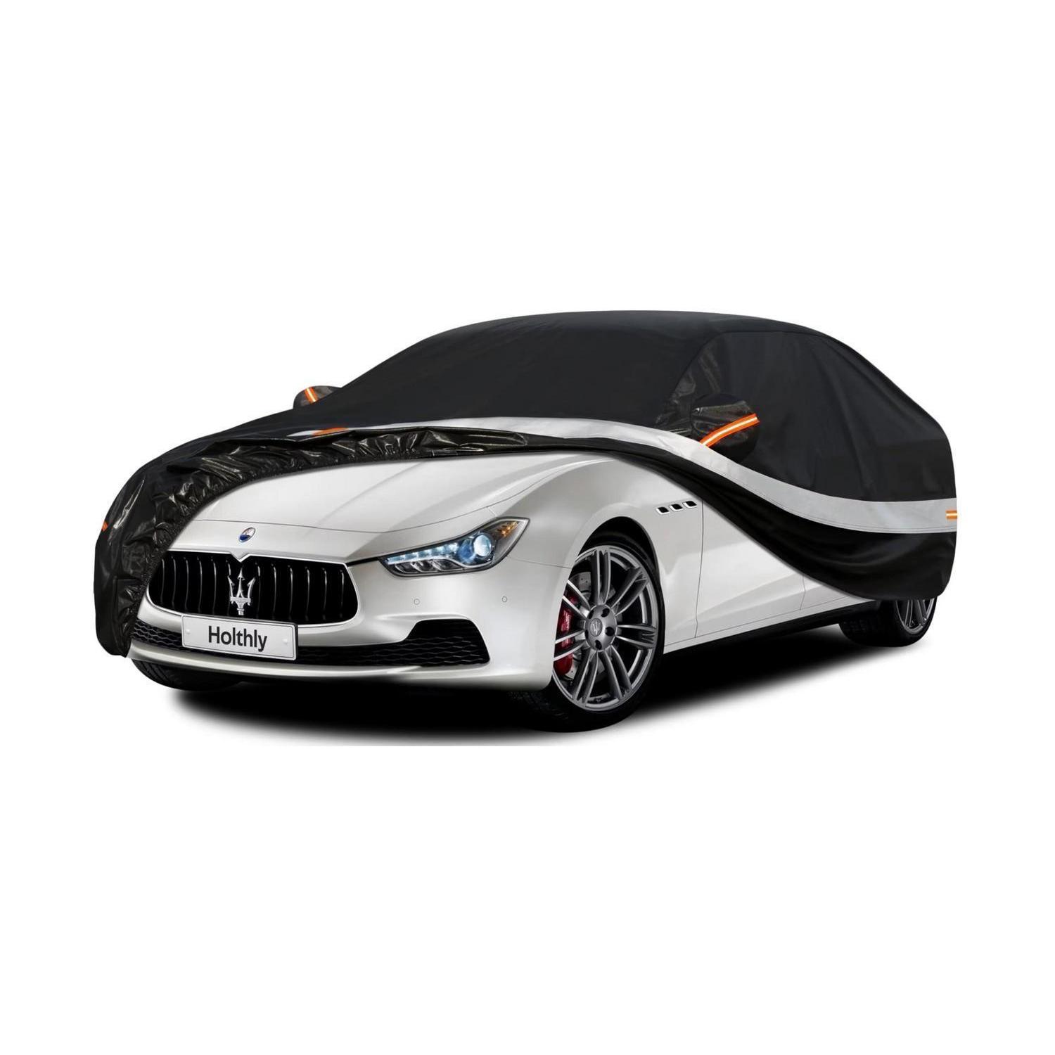 Autoabdeckung Wasserdicht Für Maserati Ghibli (2013-2024) 10 Lagen Vollgarage