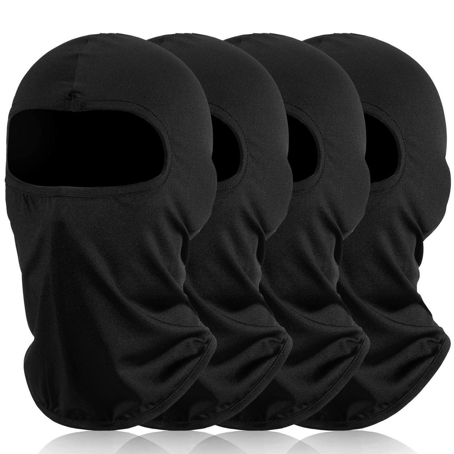 4er Sturmhauben Balaclava Uv Schutz Atmungsaktiv Für Damen Herren