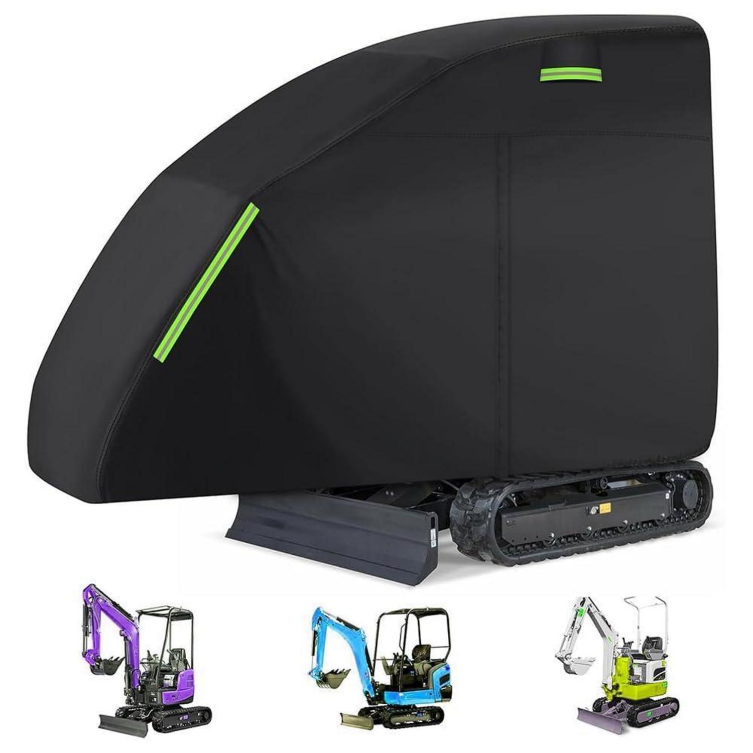 Abdeckplane Für Minibagger 800-1600 Kg, Wasserdicht, Uv-schutz, 420d Polyester