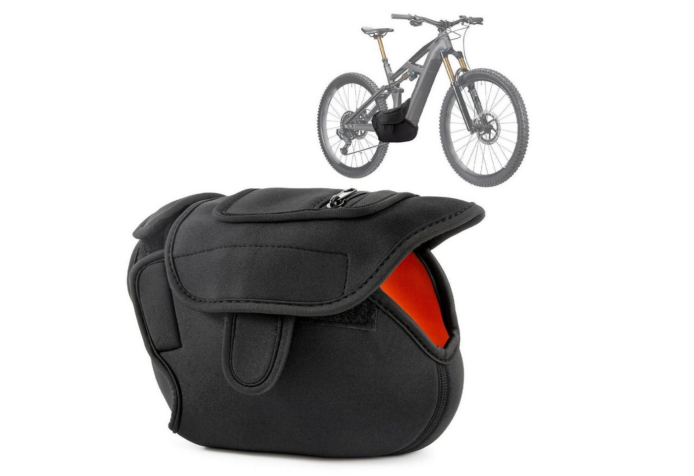 E-bike Motorschutzhülle Neopren Universell Für Bosch, Shimano, Brose, Yamaha Bild 2
