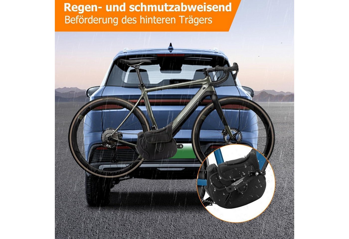 E-bike Motorschutzhülle Neopren Universell Für Bosch, Shimano, Brose, Yamaha Bild 4