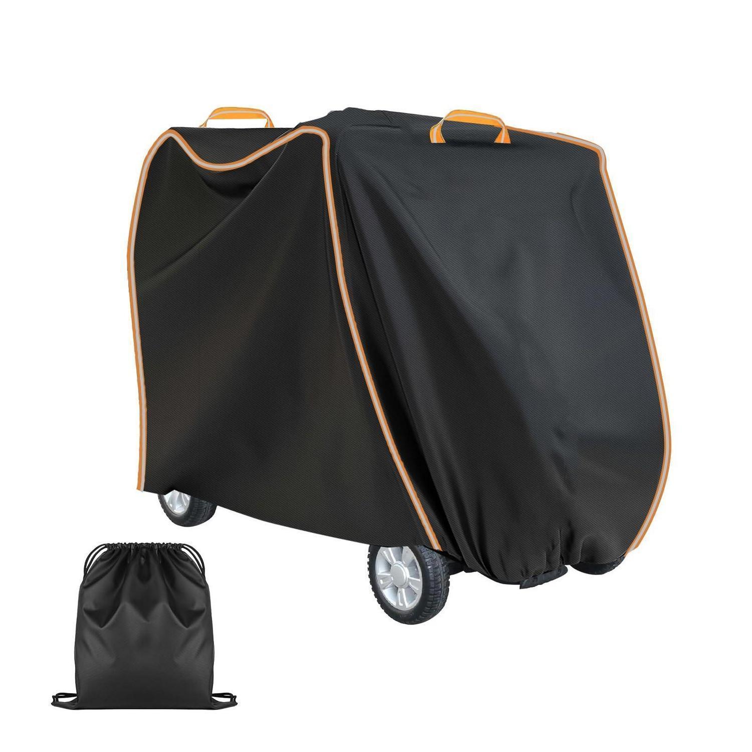 Schutzhülle Elektromobil 420d Oxford Wasserdicht Uv-schutz Für 3/4-rad Scooter & Rollstühle 2xl