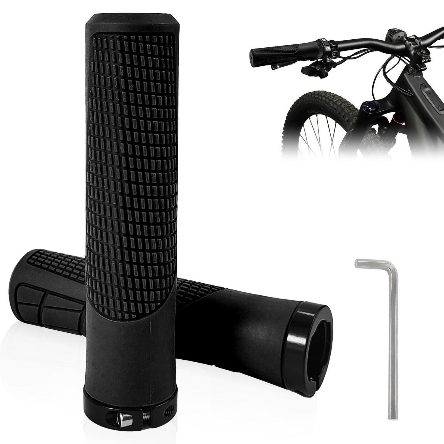 Ergonomische Fahrradgriffe 22mm Universal Für Mtb, E-bike, Citybike Schwarz