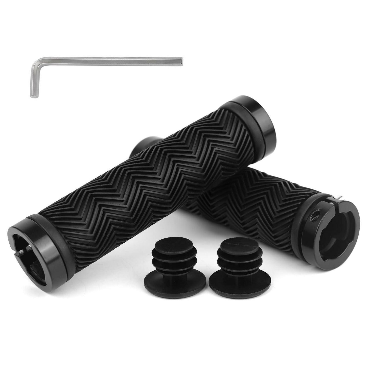 Ergonomische Fahrradgriffe Mit Doppelklemmung Für Mtb, E-bike, 22mm