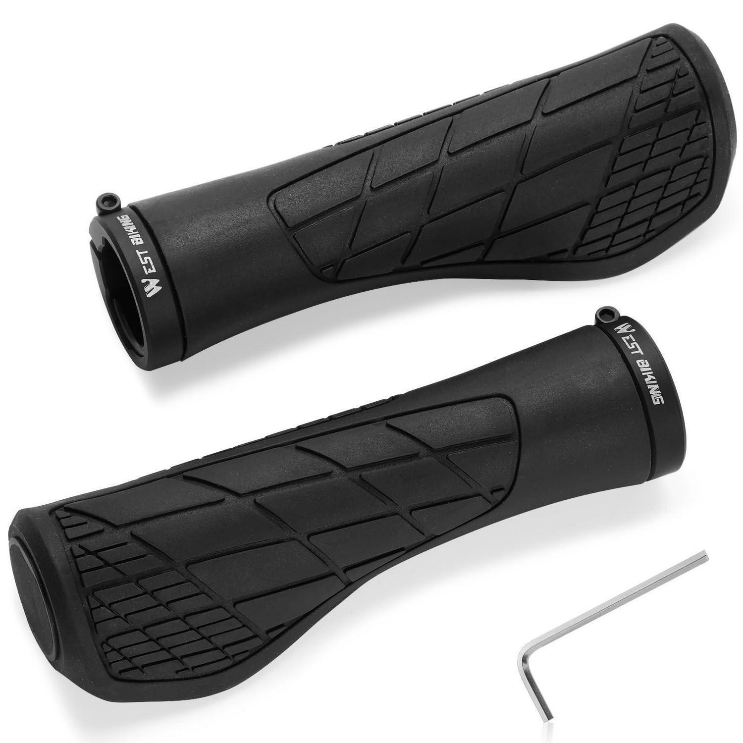 Ergonomische Fahrradgriffe 22,2mm, Lock-on, Rutschfest, Universell Für Mtb, E-bike