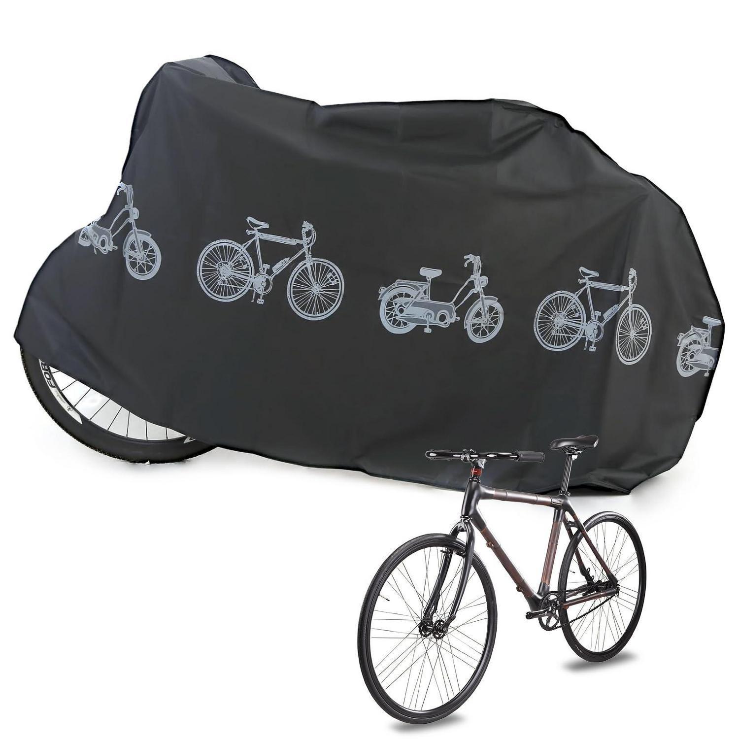 Fahrradabdeckung Wasserdicht Verdickt Peva 200x110cm Für Mountainbike E-bike Roller