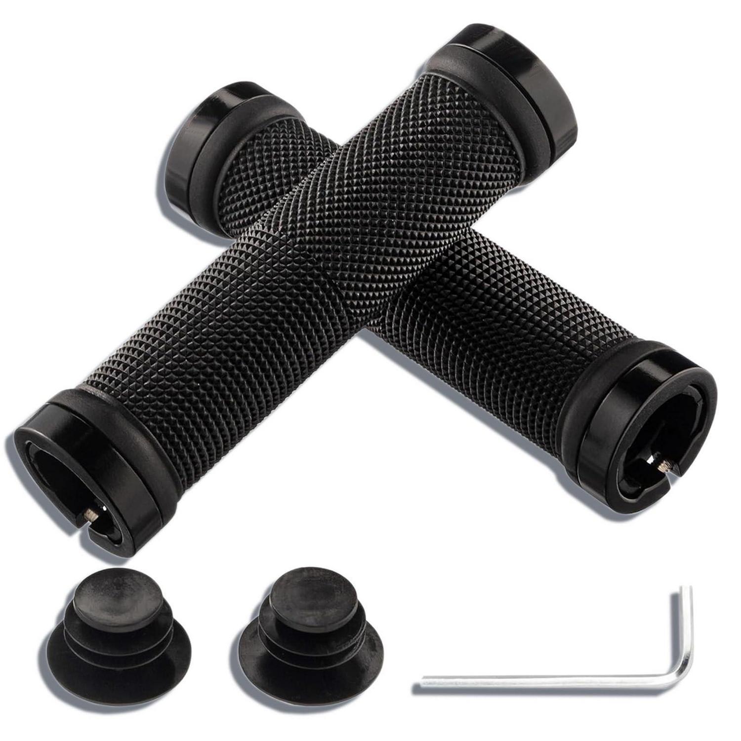 Fahrradgriffe Mtb Mit Aluminium Lock, Rutschfest, Für 22,2 Mm Lenker