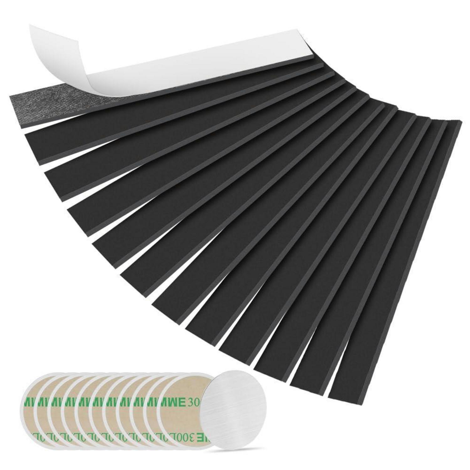 Magnetband Selbstklebend 12 Stück Für Fliegengitter & Moskitonetze 150x25mm