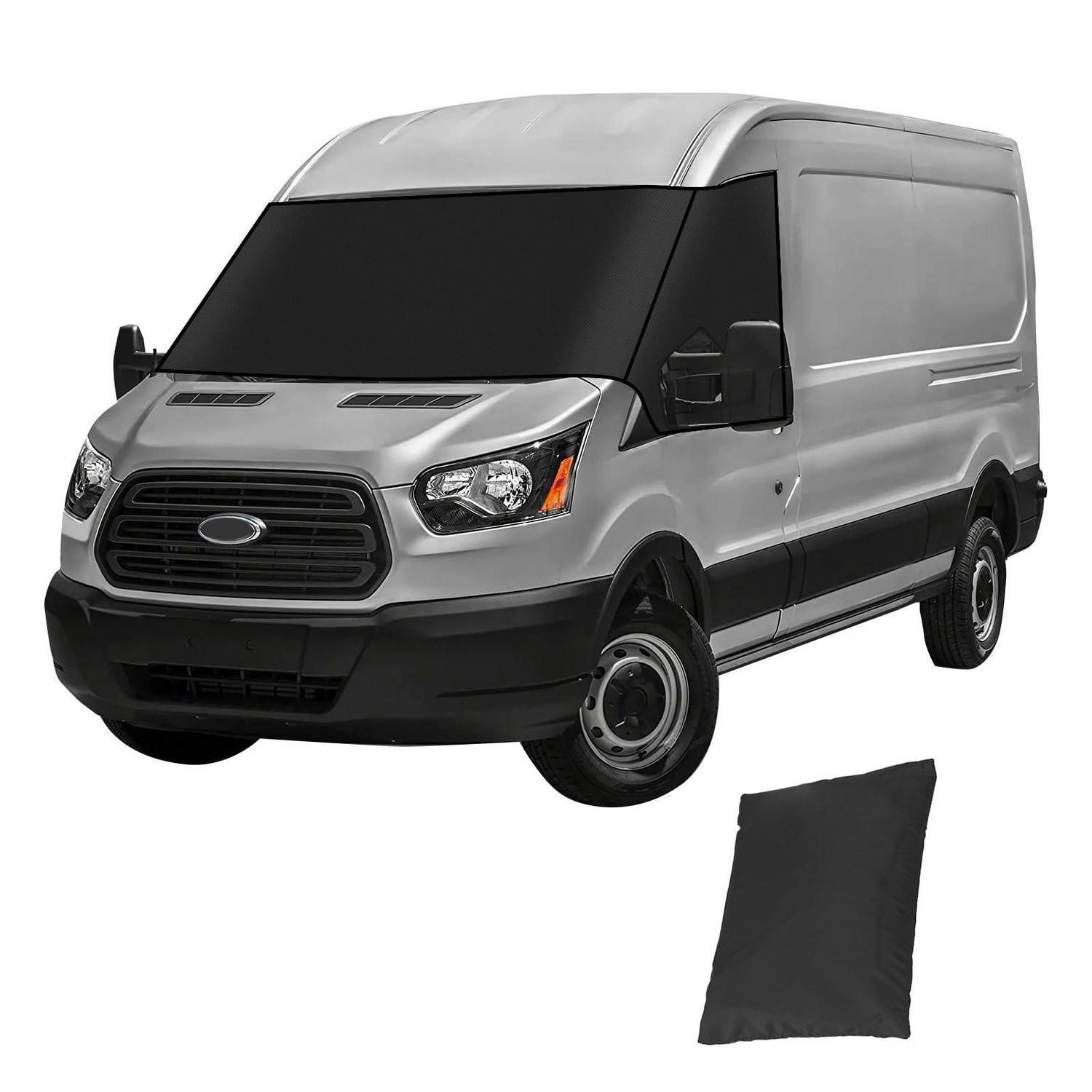 Frontscheibenabdeckung Für Ford Transit Custom 2012-2024, 600d Wasserdicht, Ganzjahresschutz