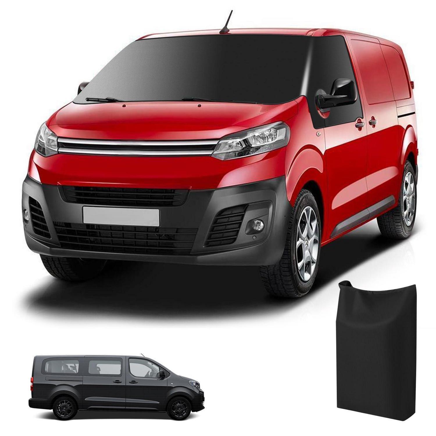 Frontscheibenabdeckung Für Opel Vivaro Citroen Jumpy 2016-2024, 600d Oxford, Sonnenschutz, Verdunkelung, Wasserdicht