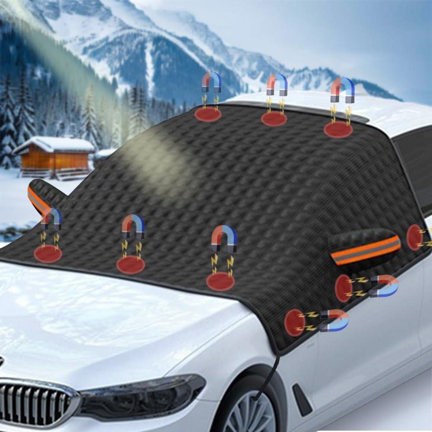 Frontscheibenabdeckung Auto Winter Mit Magneten, Verdickt & Faltbar