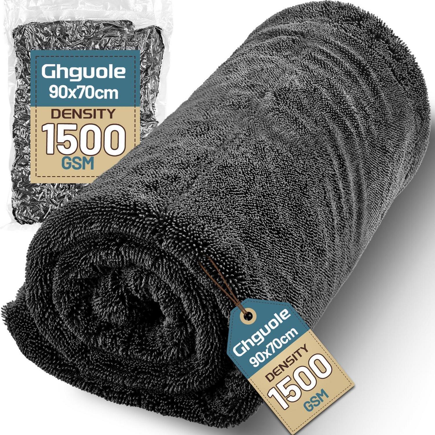 Auto Trockentuch 90x70cm Mikrofaser 1500gsm Extra Saugstark Fusselfrei