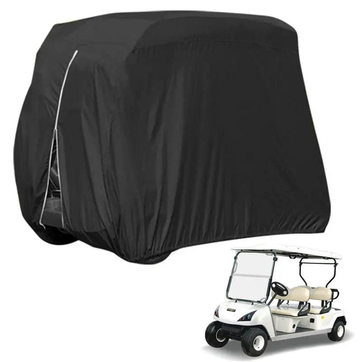 Golfwagen Abdeckung 210d Oxford Wasserdicht Für 2/4 Passagiere