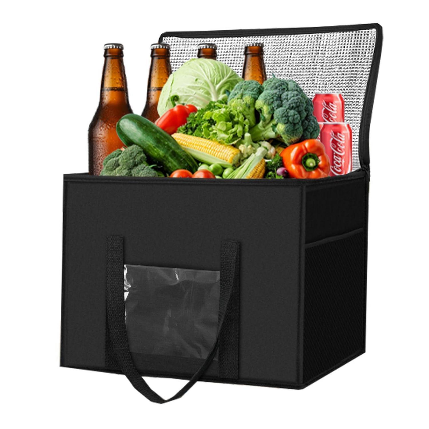 Große Kühltasche 50l Faltbar, Isoliert, Für Picknick, Camping, Einkaufen