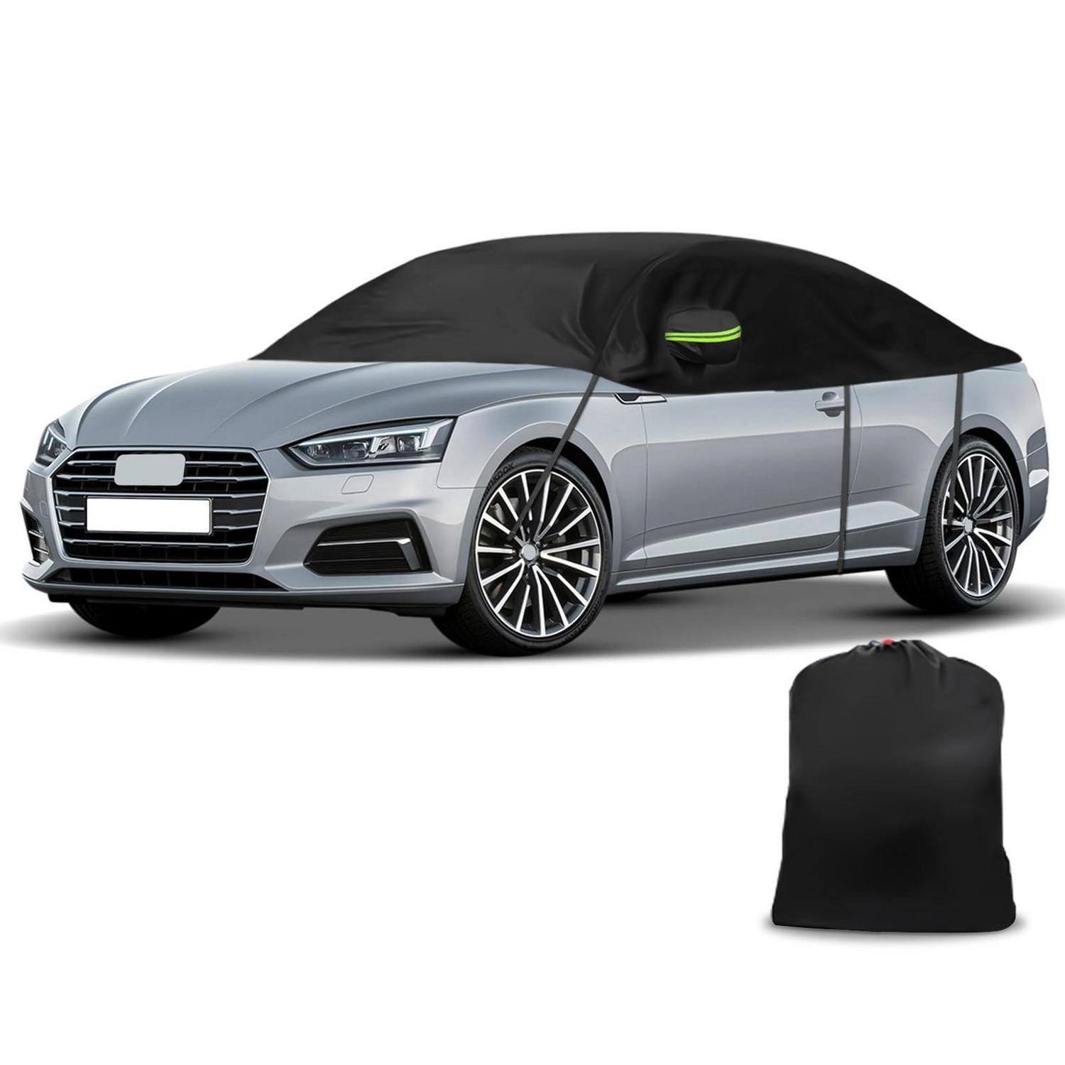 Halbe Autoabdeckung Für Audi A5/s5/rs5 Cabriolet 2007-2023, Wasserdicht, Uv-beständig, Schwarz