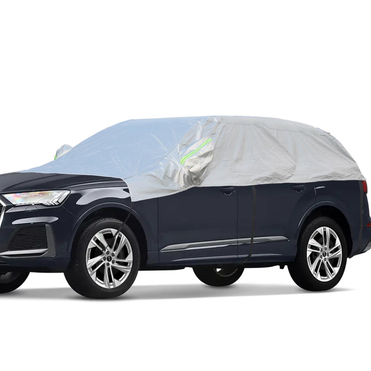 Halbgarage Auto Abdeckplane Wasserdicht Für Suv & Kombi (bis 520cm)