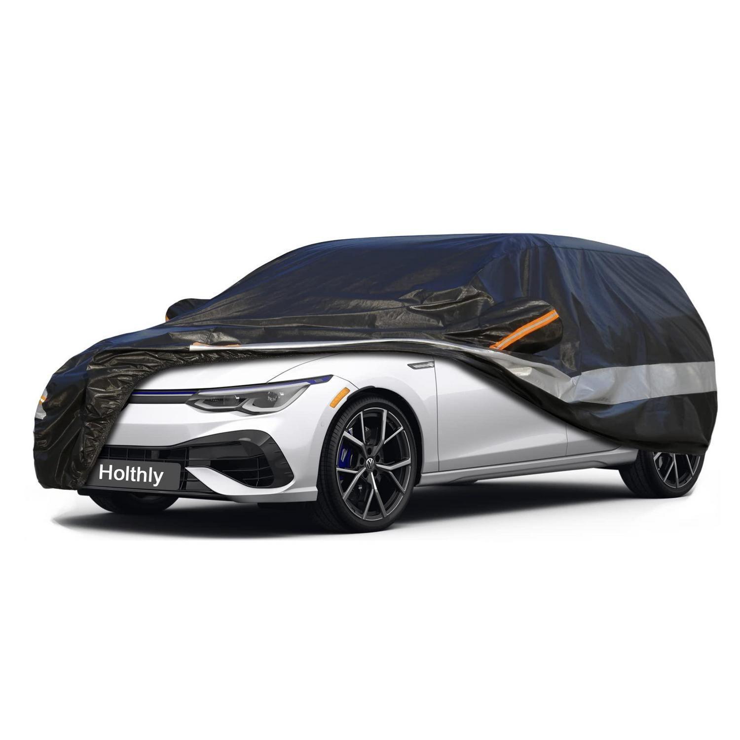 10-schicht Autoabdeckung Wasserdicht Atmungsaktiv Für Mercedes-benz A-klasse Hatchback (2013-2018) Schwarz