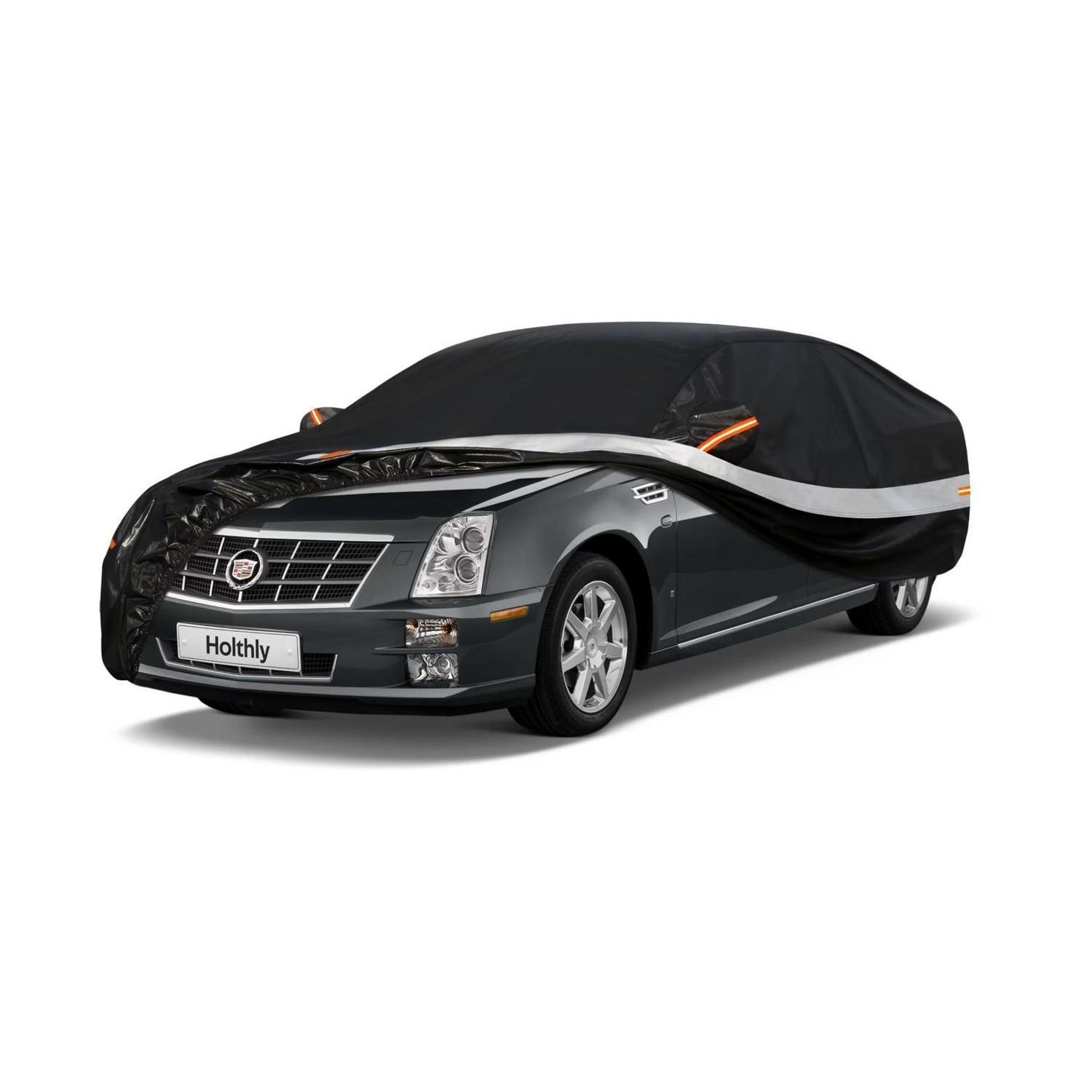 Autoabdeckung Wasserdicht Für Cadillac Sts (2004-2012) 10-lagig Mit Wetterschutz