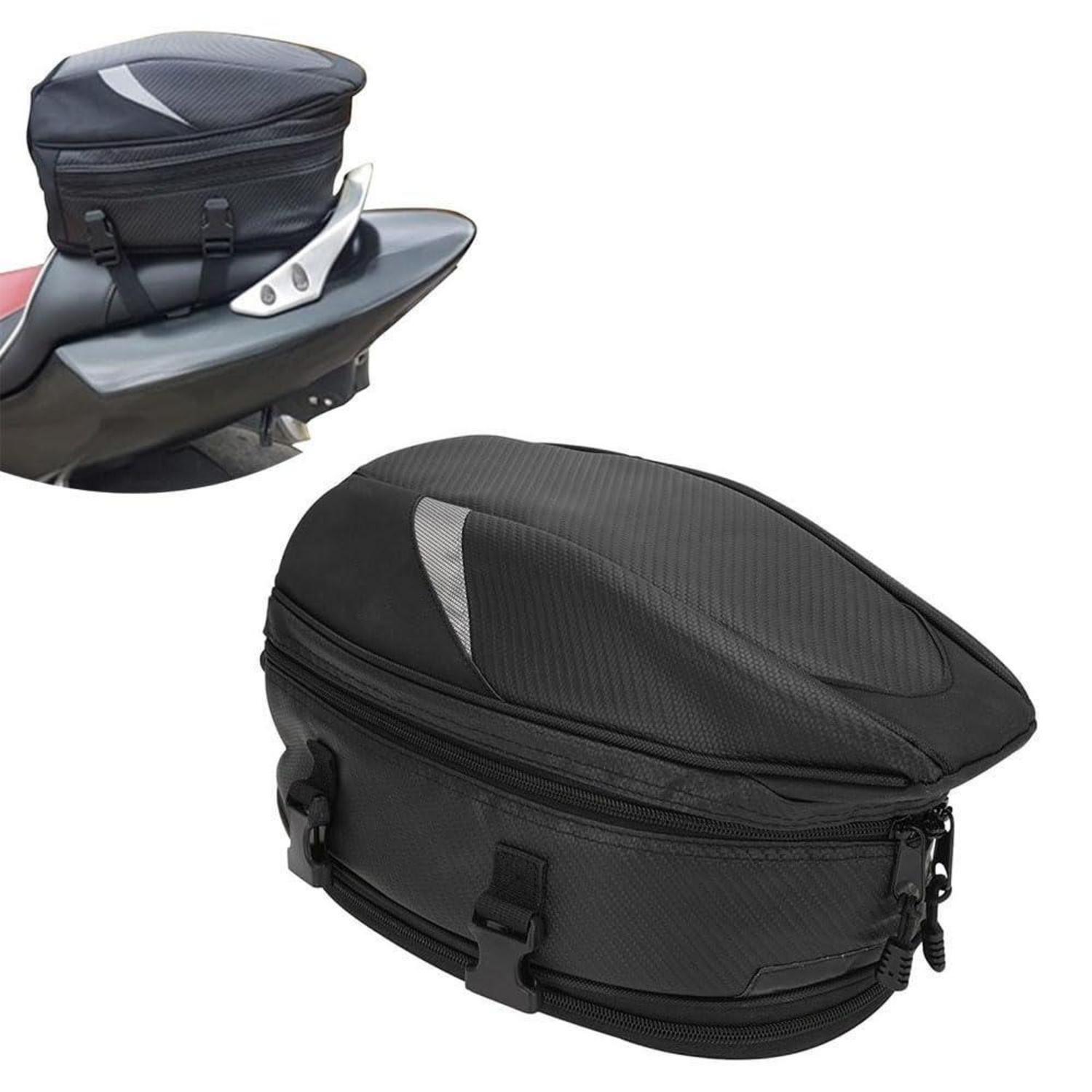 Motorrad-gepäcktasche 18,5l Wasserdicht Mit Helm-fach