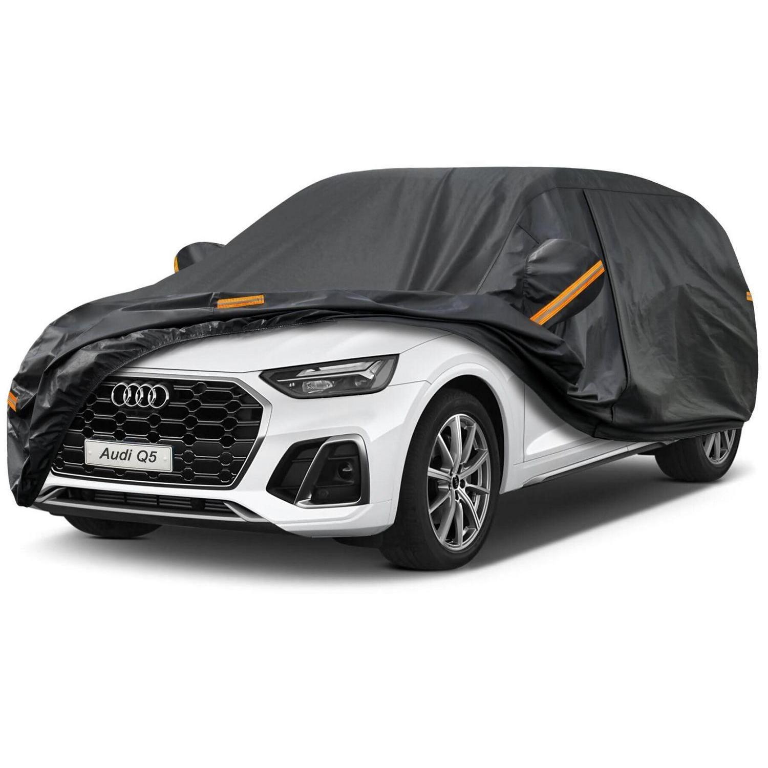 Vollgarage Autoplane Wasserdicht Atmungsaktiv Für Audi Q5 (2008-2025) Schwarz