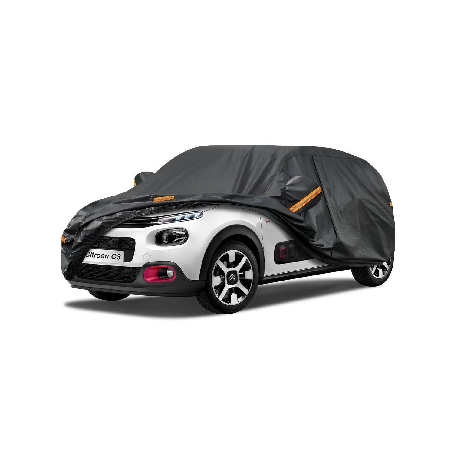Autoplane Wasserdicht Atmungsaktiv Für Citroen C3 (2002-2025) Mit Reflektoren