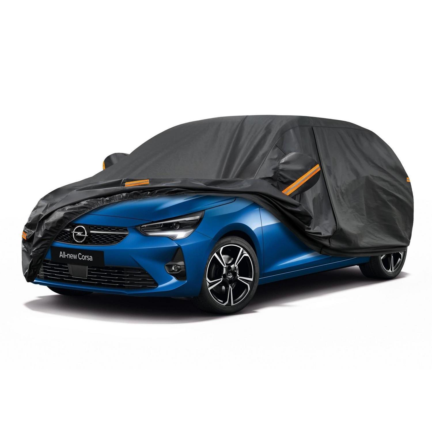 Vollgarage Autoabdeckung Wasserdicht Für Opel Corsa (1993-2025) Mit Reflektoren
