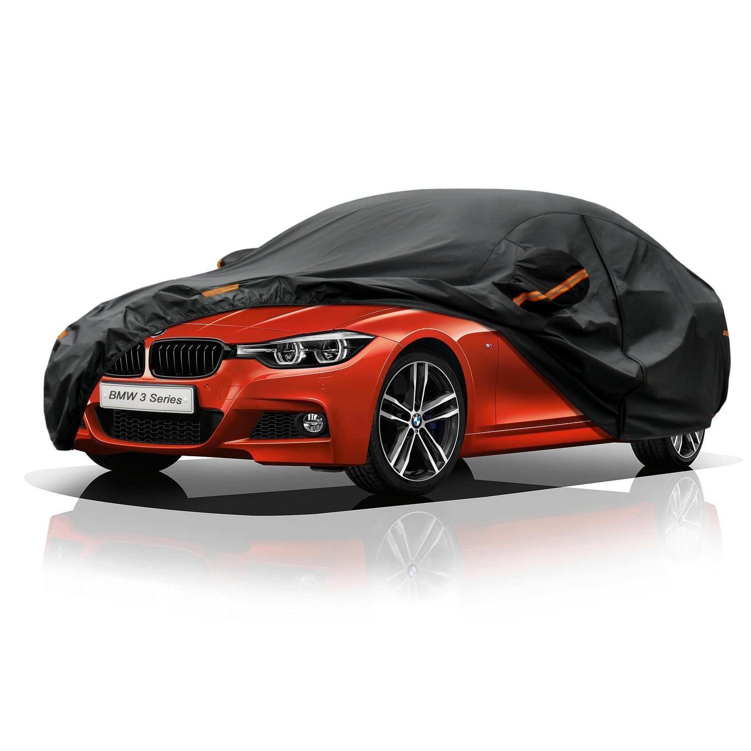 Autoplane Wasserdicht Atmungsaktiv Für Bmw 3er (2011-2025) 7-schichten Vollgarage Staubschutz