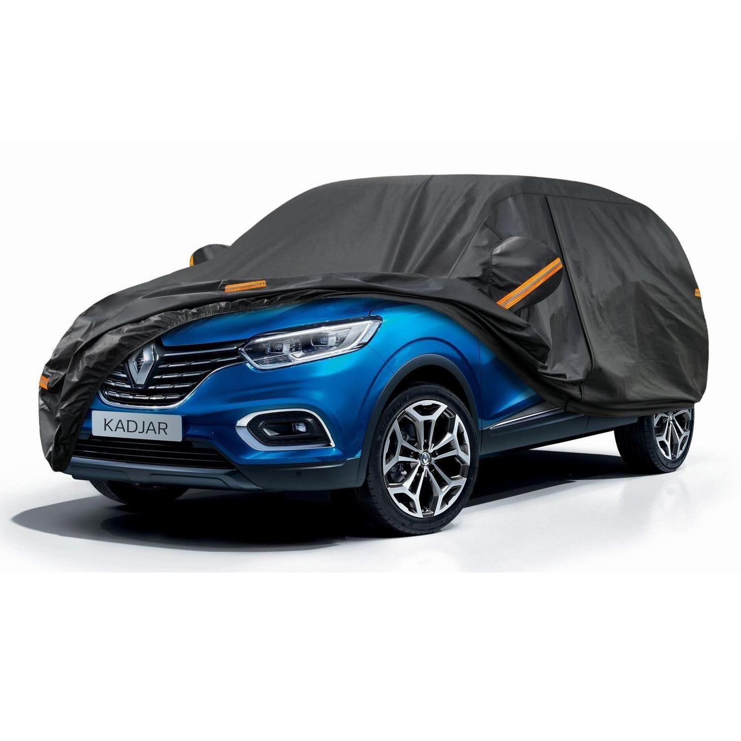 Vollgarage Autoplane Wasserdicht Für Renault Kadjar (2015-2025) Mit Reflektoren