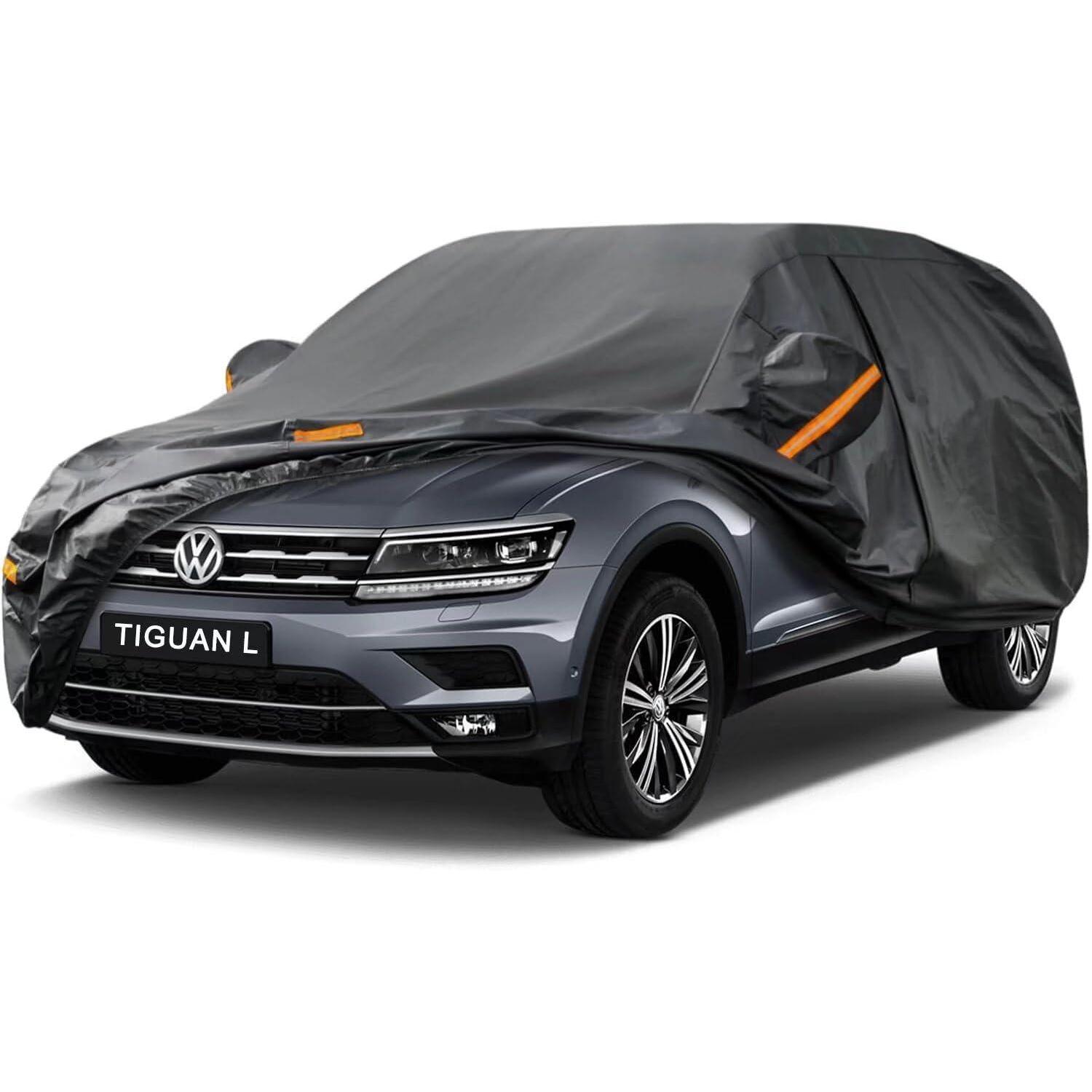 Vollgarage Autoplane Für Vw Tiguan L/allspace (2016-2025) Wasserdicht Staubschutz