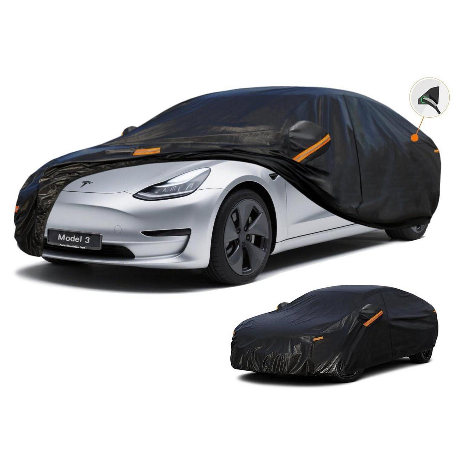 Autoplane Wasserdicht Atmungsaktiv Für Tesla Model 3 (2017-2025) Schwarz