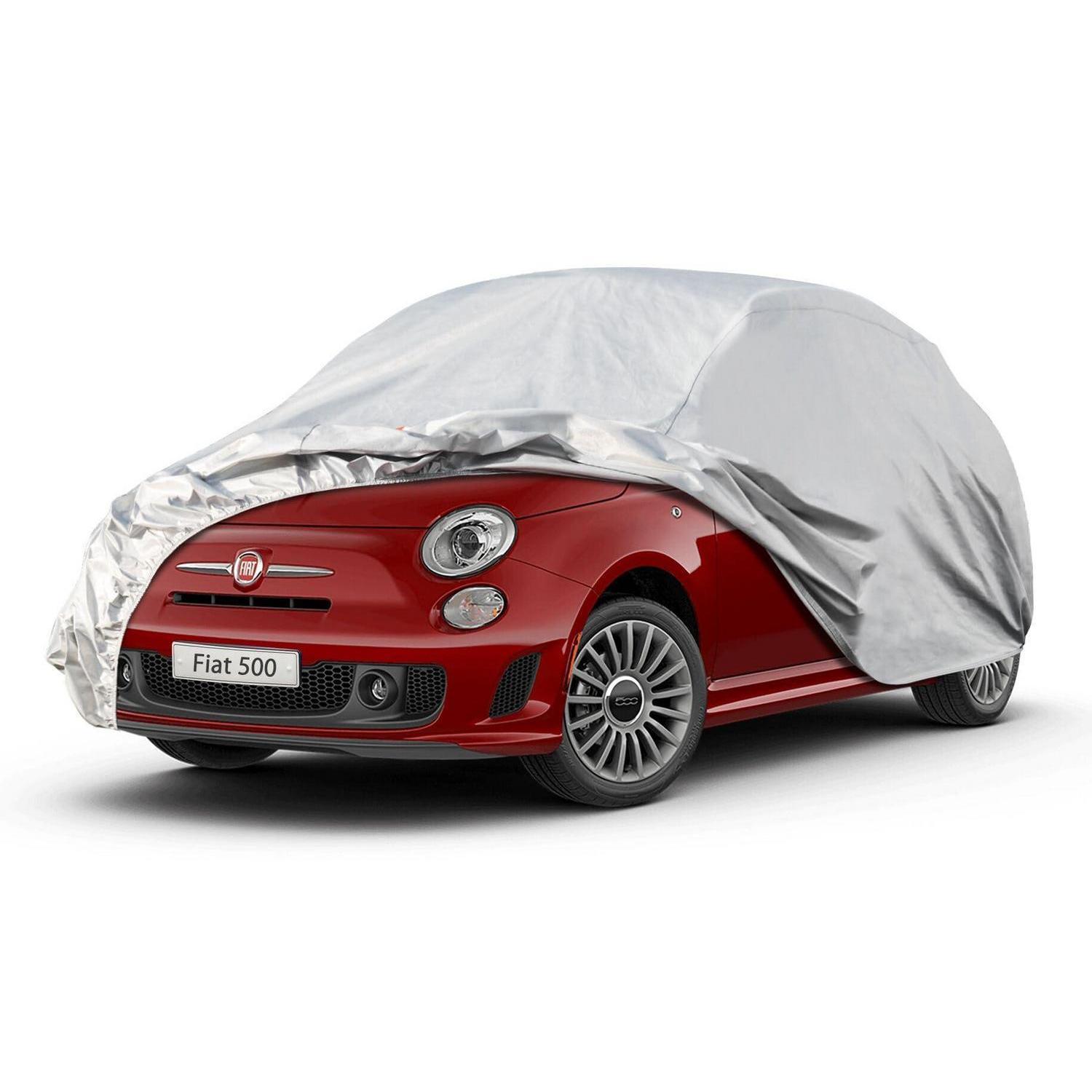 Autoplane Wasserdicht Atmungsaktiv Für Fiat 500 (2010-2025) Mit Reflektoren