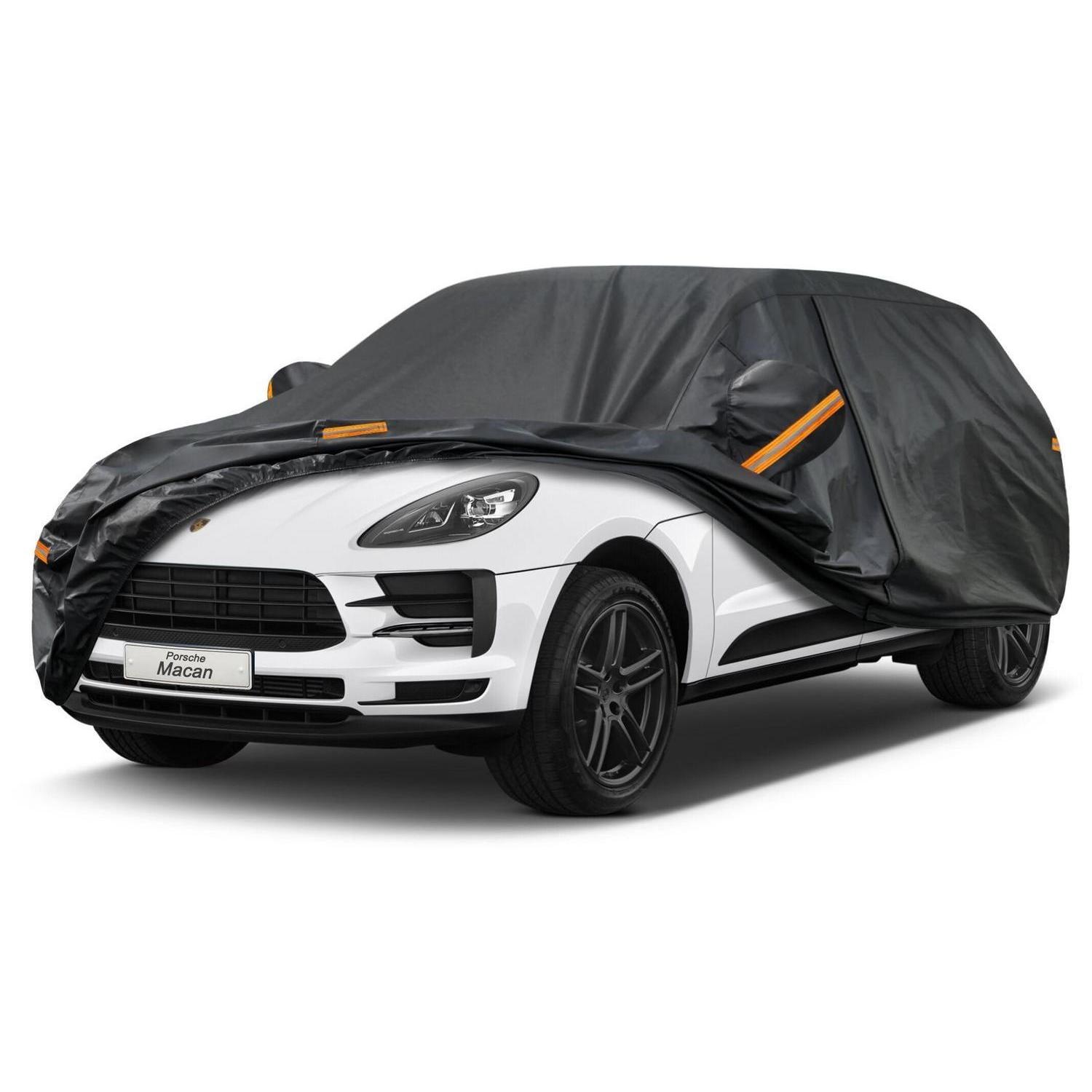 Vollgarage Autoplane Wasserdicht Für Porsche Macan (2014-2025) Mit Reflektoren