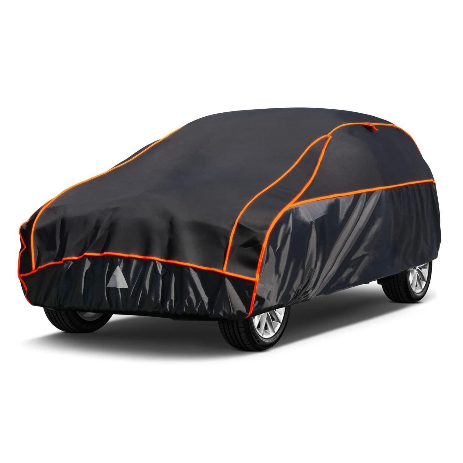 Autoabdeckung Suv Hagelschutz Wasserdicht Atmungsaktiv 490-510cm Schwarz