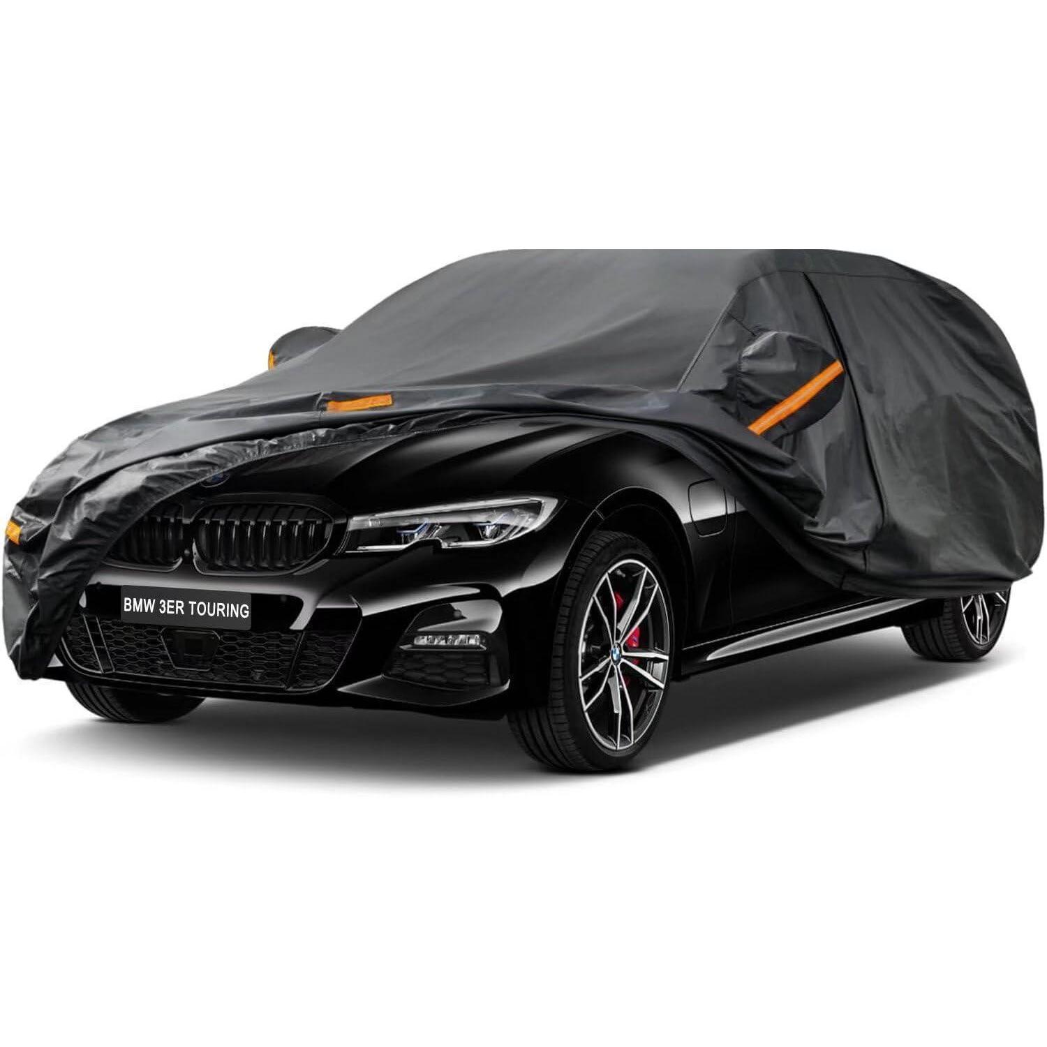 Vollgarage Autoplane Wasserdicht Atmungsaktiv Für Bmw 3er Touring F31 E91 E46 (2005-2025)