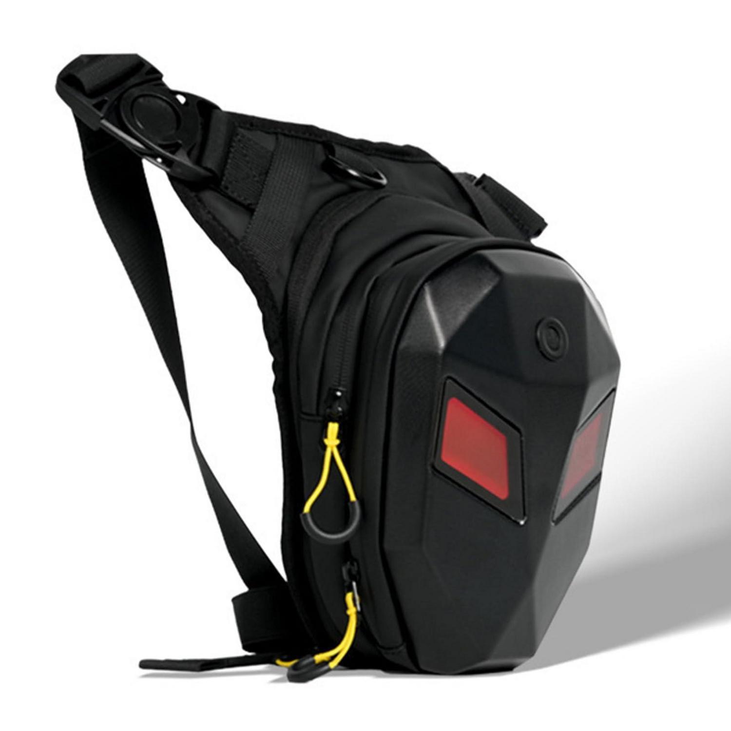 Beintasche Mit Led-beleuchtung, Wasserdicht, Für Motorrad, Sport & Outdoor